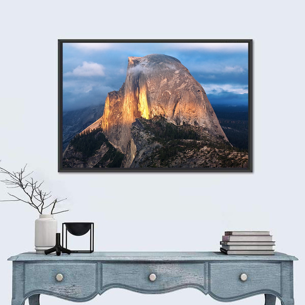 Half Dome at Golden Hour Wall Art