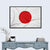 Flag of Japan Wall Art