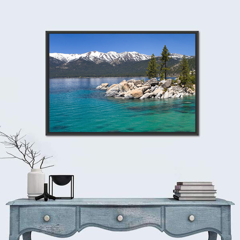 Sand Harbor Boulders Lake Tahoe Wall Art