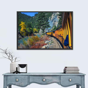 Historic Steam Engine Train In Colorado Wall Art