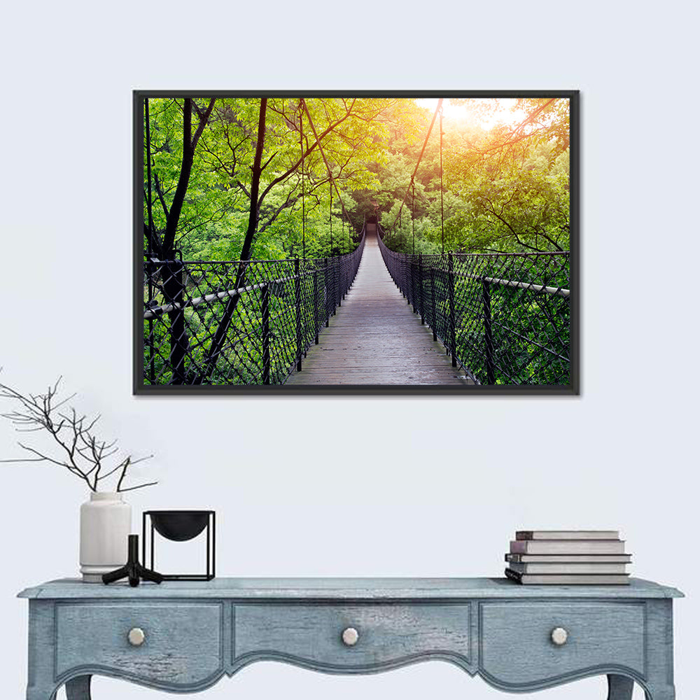 Guilin Jungle Suspension Bridge Wall Art