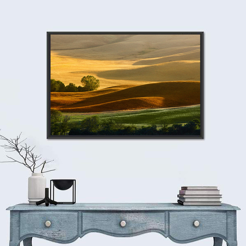 Golden Hills of Tuscany Wall Art