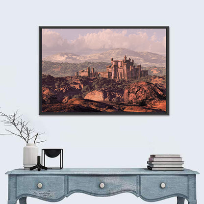 Medieval Fortress Wall Art