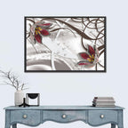 Jewelry Floral Swirls Wall Art
