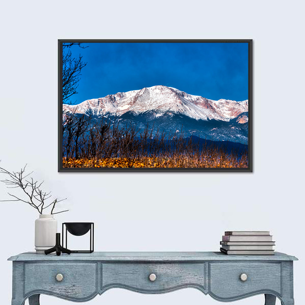 Pikes Peak, Colorado Wall Art in a room, landscape
