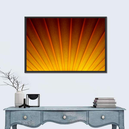 Sun Rays Illustration Wall Art