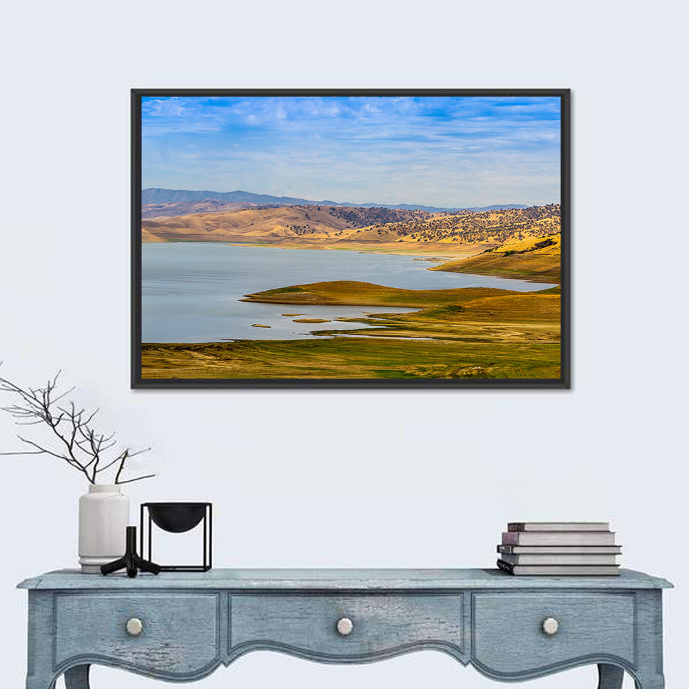 Cachuma Lake, Santa Ynez Valley Wall Art in a room, landscape