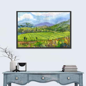 Countryside Vineyard Wall Art