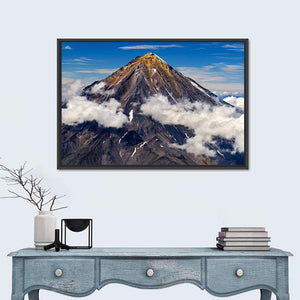 Koryaksky Volcano In Russia Wall Art