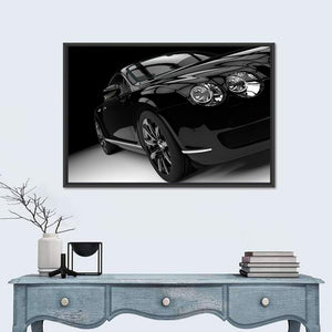 Luxury Black Car Wall Art