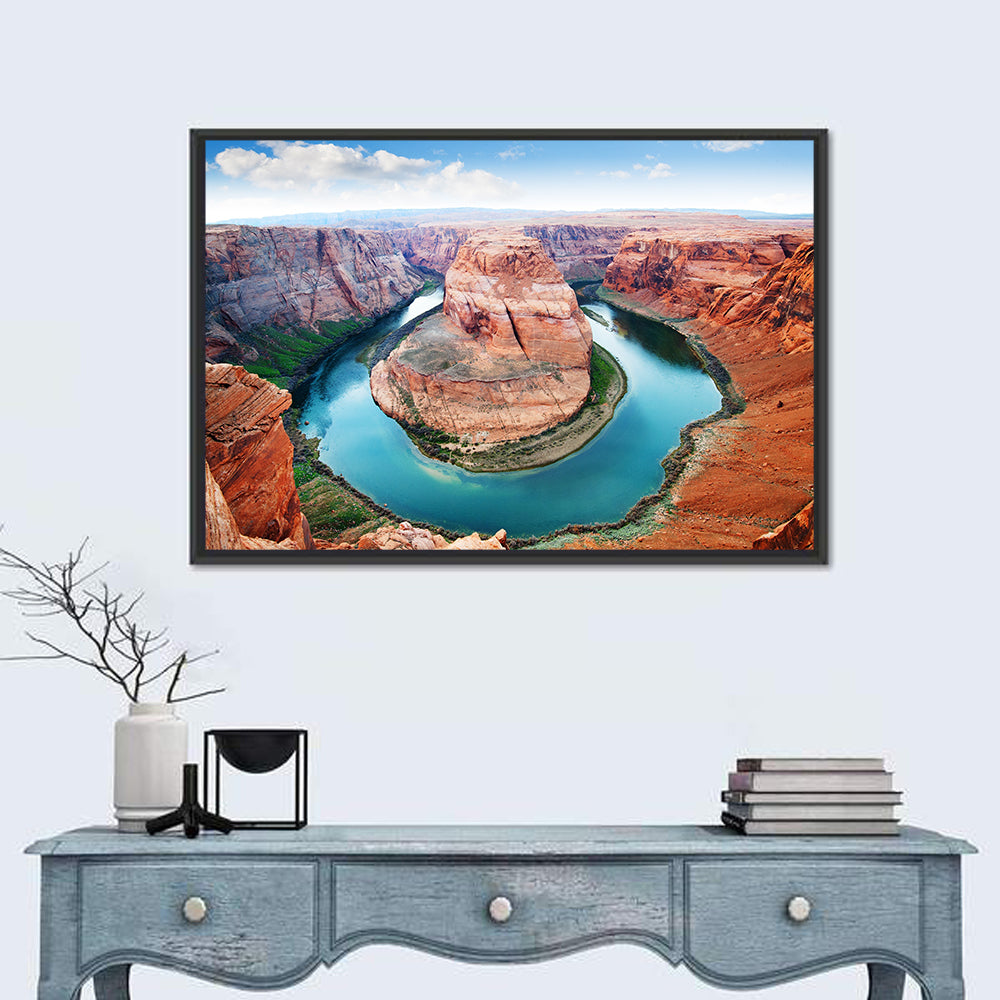 Horseshoe Bend Aerial, Page Arizona Wall Art