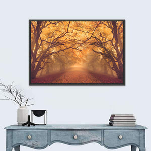 Autumn Wooden Forest Wall Art