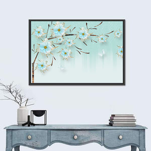 3d Floral Design Wall Art