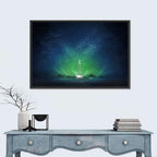 Minar-e-pakistan Aurora Night Wall Art