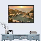 Balaklava Bay at Sunset Wall Art