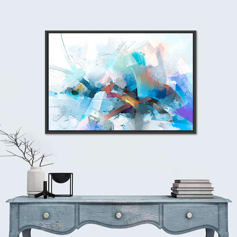 Colorful Brushstrokes Wall Art