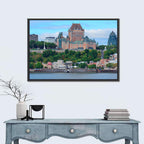 Quebec City Skyline with Chateau Frontenac Wall Art