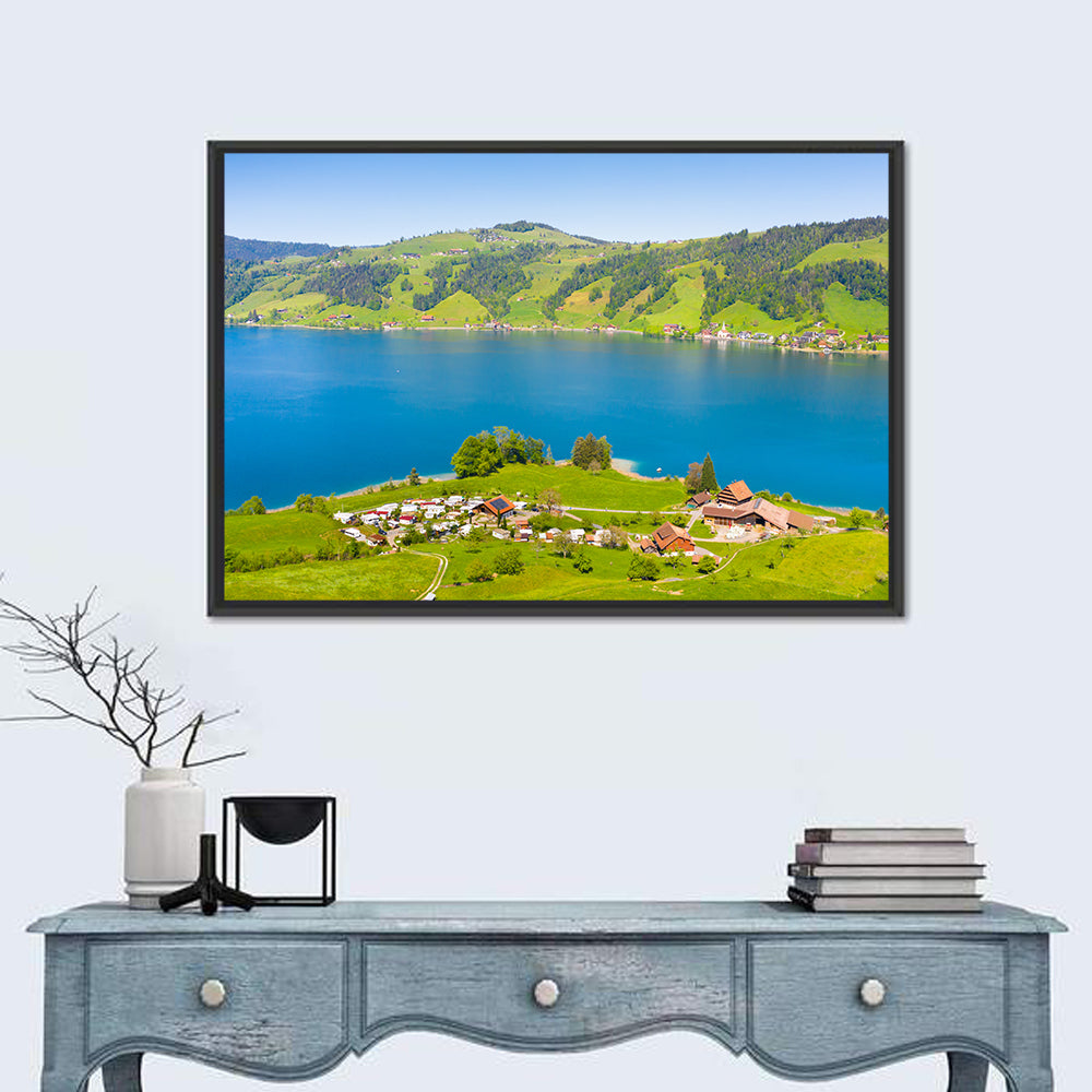 Aegerisee Lake Wall Art