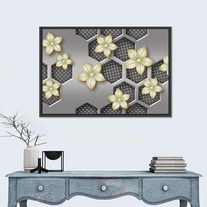 Mural 3D Flower Wall Art
