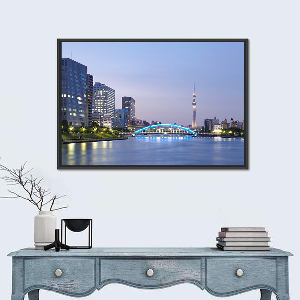 Tokyo Skyline at Dusk Wall Art