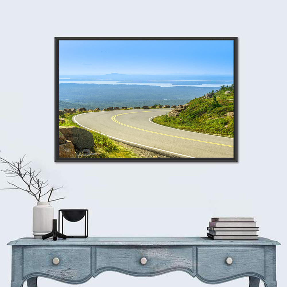 Cadillac Mountain Drive Wall Art