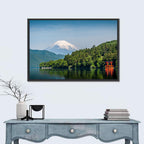 Mount Fuji Over Lake Ashi Wall Art