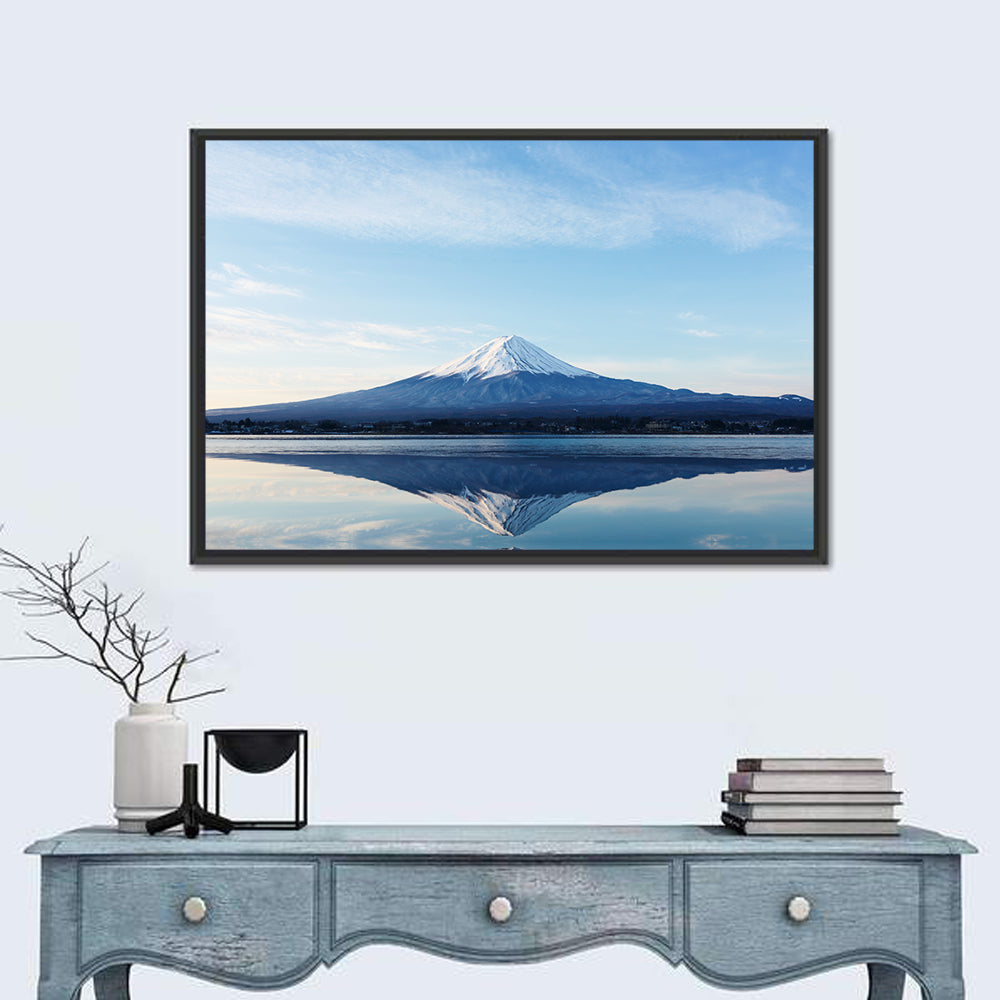 Mount Fuji Reflection Wall Art