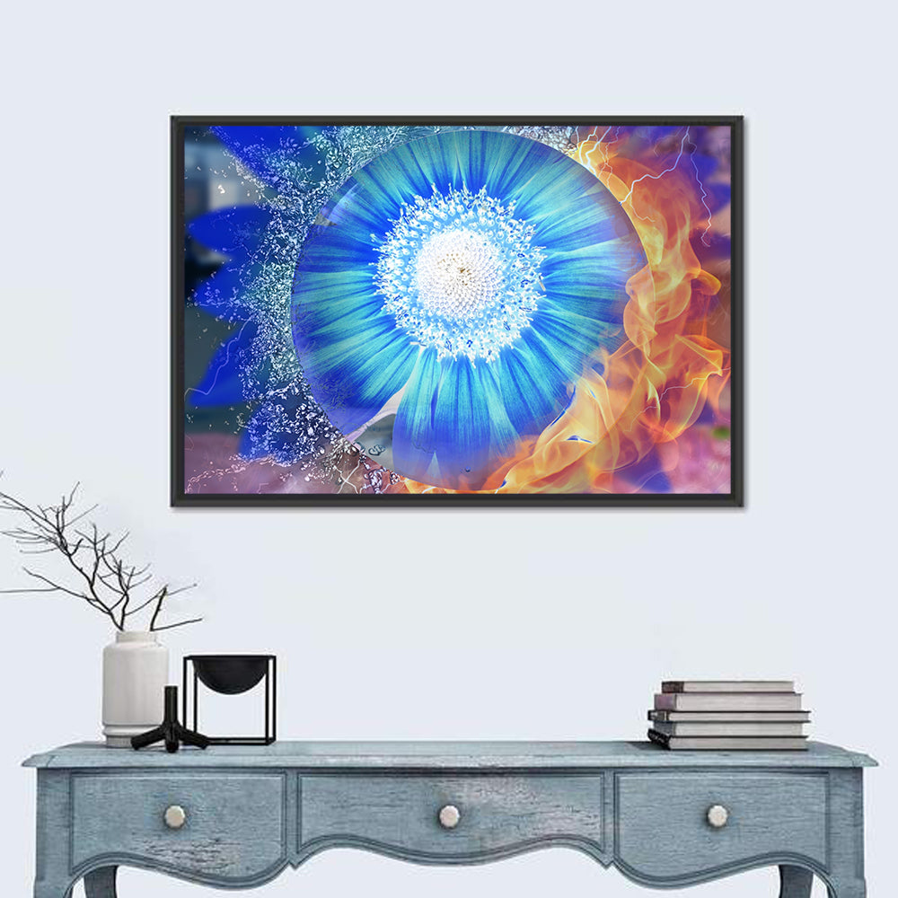 Fire and Ice at Golden Gate Wall Art