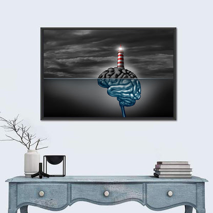 Brain Disorder Neurology Symbol Wall Art