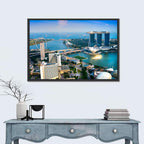 Marina Bay Sunset Skyline Wall Art
