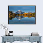 Mount Moran at Oxbow Bend, Wyoming Wall Art