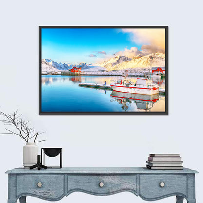 Ramberg At Sunrise In Norway Wall Art