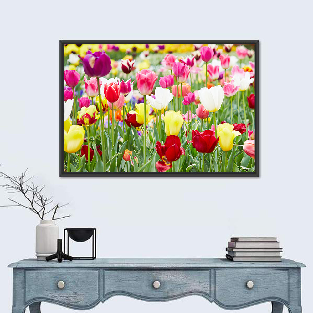 Blooming Tulips Wall Art