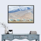Karakul Lake Yurts with Snow Peaks Wall Art