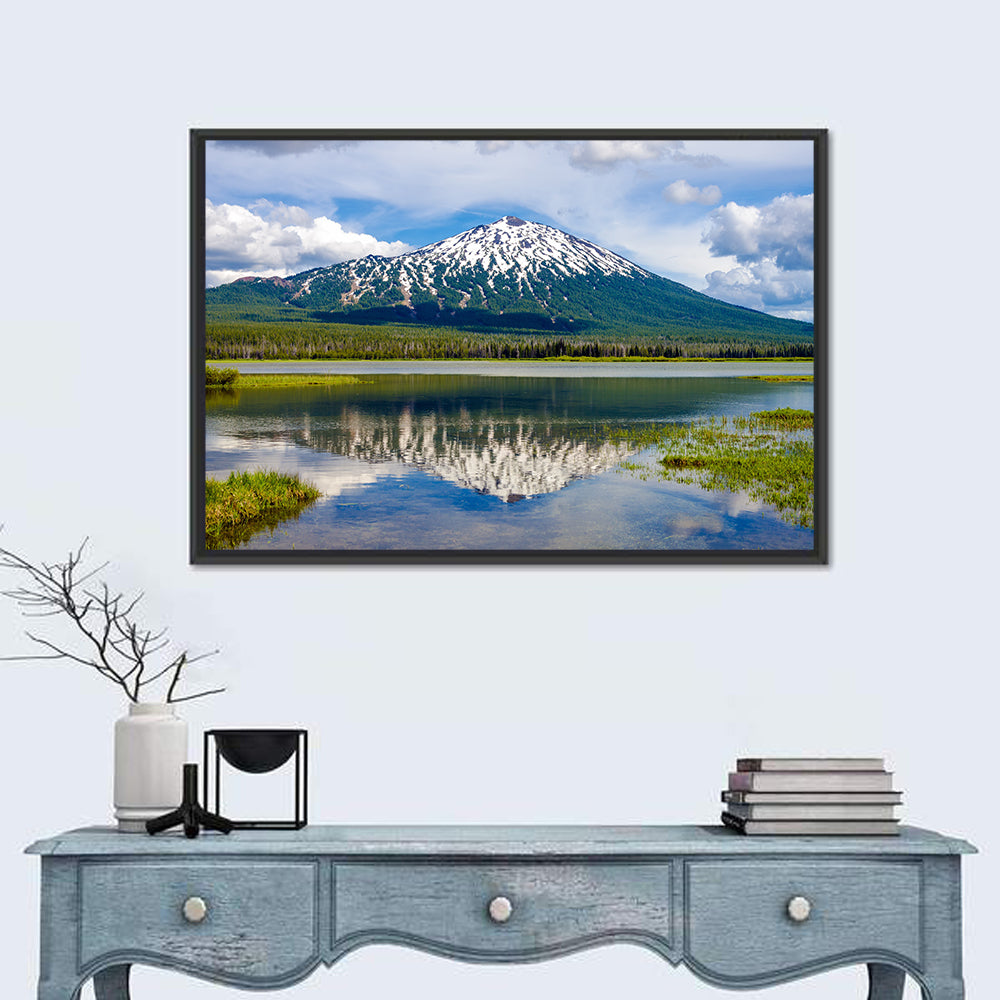 Mount Bachelor, Oregon Wall Art in a room, landscape