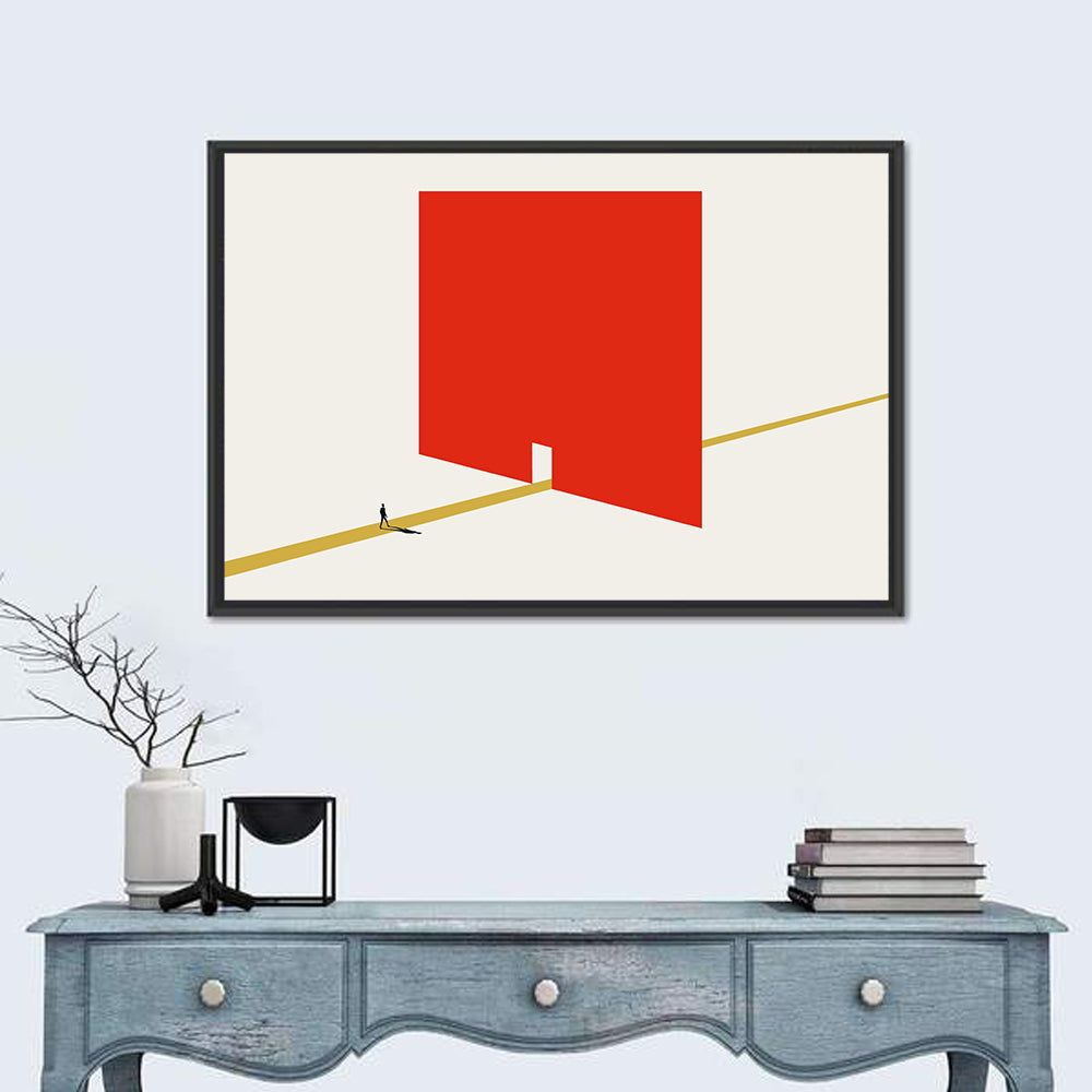 Gateway to Opportunity Wall Art in a room, landscape