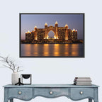 Atlantis the Palm at Night Wall Art