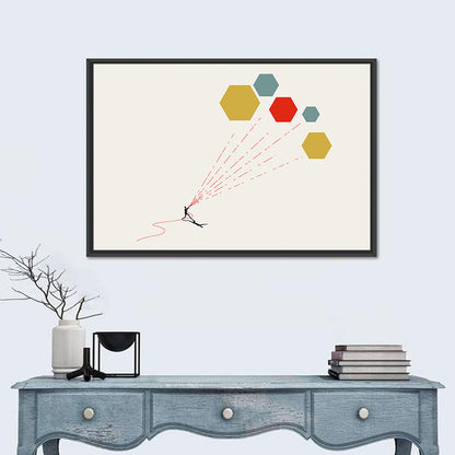 Big Data Analysis Concept Wall Art