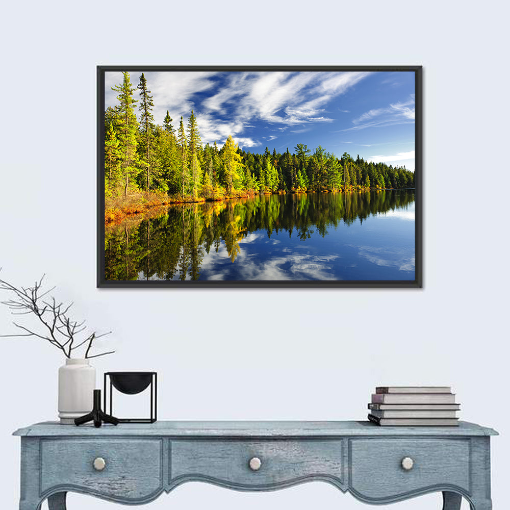 Lake Shore at Algonquin Park Wall Art