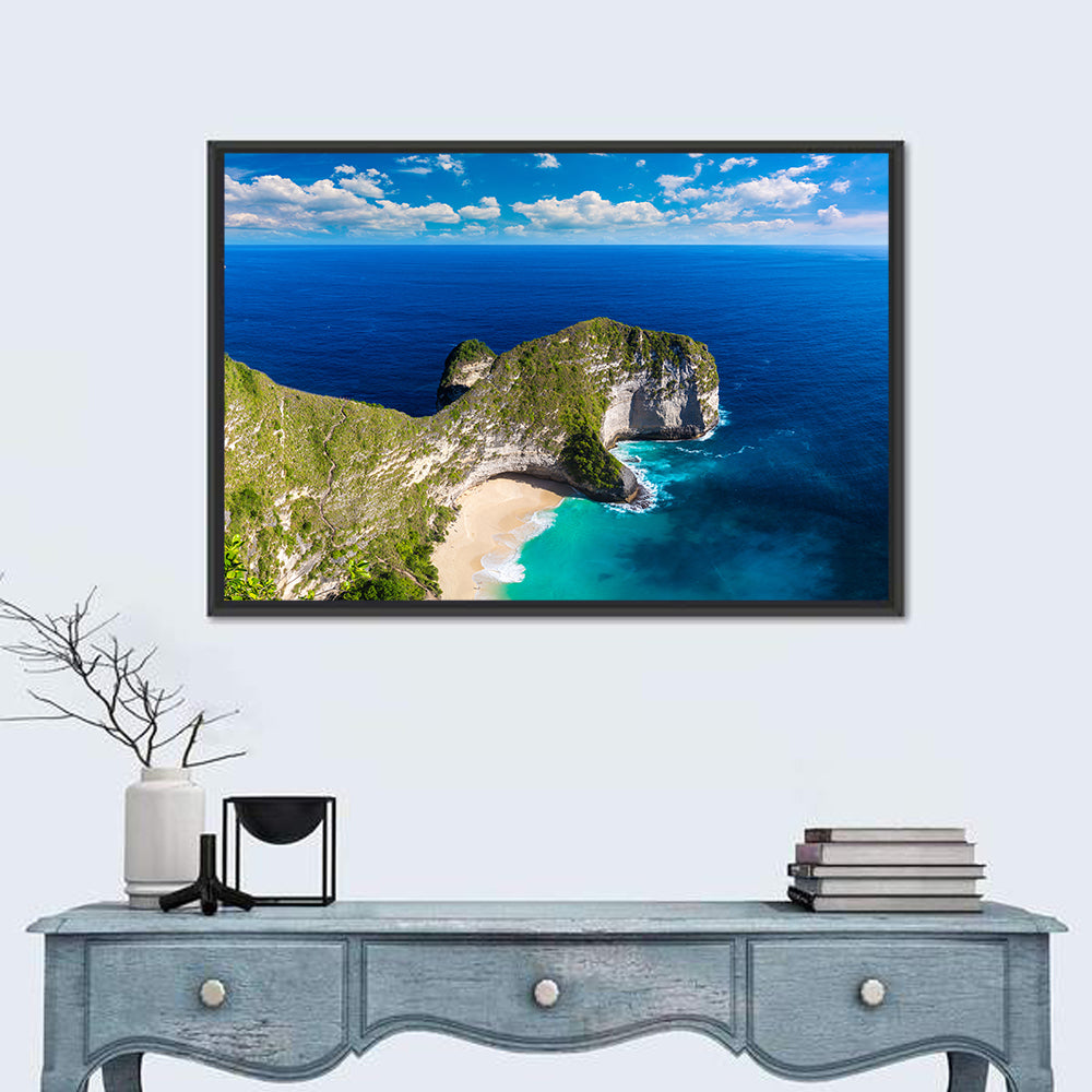Kelingking Beach In Bali Indonesia Wall Art