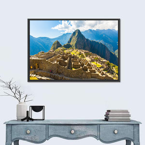 The Incan Ruins Machu Picchu Wall Art