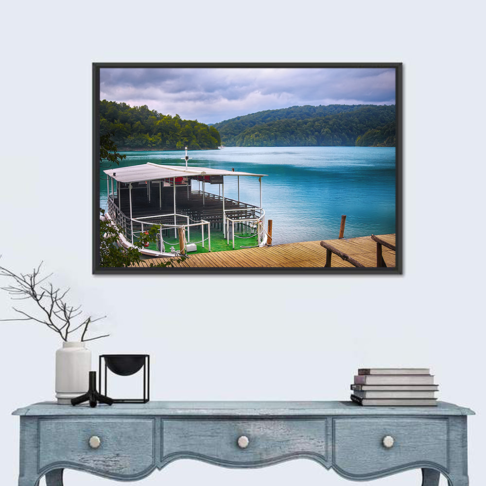 Plitvice Lakes, Croatia Wall Art in a room, landscape