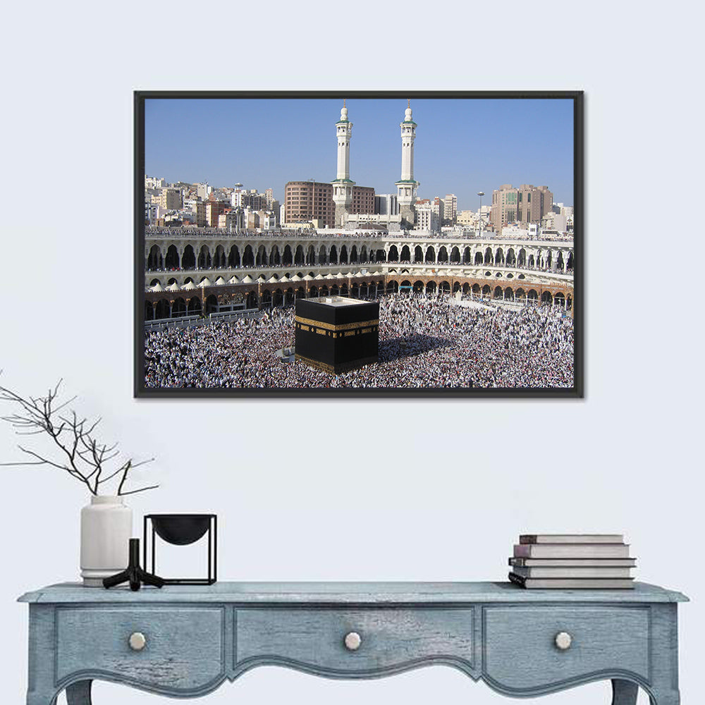 Kaaba at Masjid Al-haram Wall Art