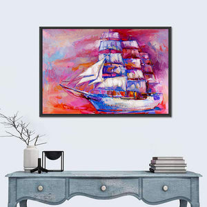 Sail Ship & Sea Artwork Wall Art