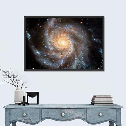 Giant Spiral Disk Of Stars Wall Art