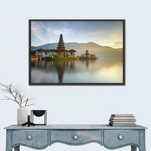 Pura Ulun Danu Temple On Lake Bratan Wall Art