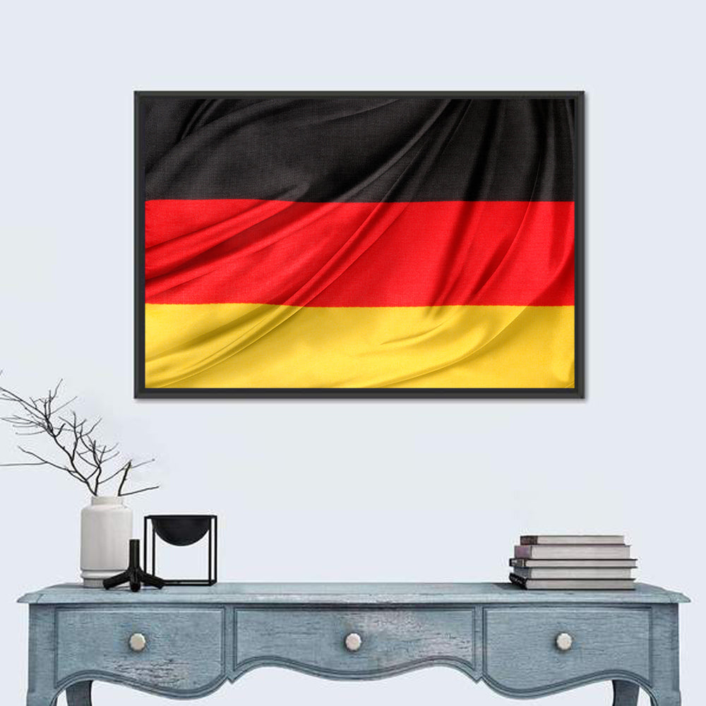 Draped German Flag Wall Art