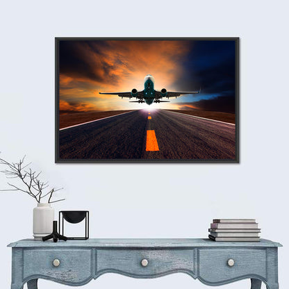 Passenger Jet Plane Wall Art