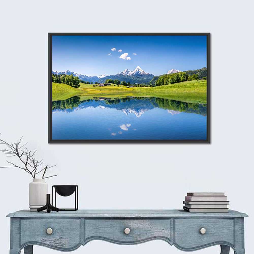 Watzmann Reflection, Berchtesgaden Wall Art