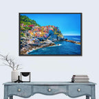 Manarola Cliffside Village Wall Art